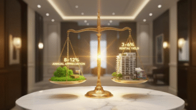 Photo of জমি না ফ্ল্যাটঃ কোন বিনিয়োগ বেশি নিরাপদ? সহজ তুলনা ও বিশ্লেষণ