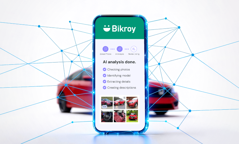 AI-powered car ad posting is now live on Bikroy iOS App
