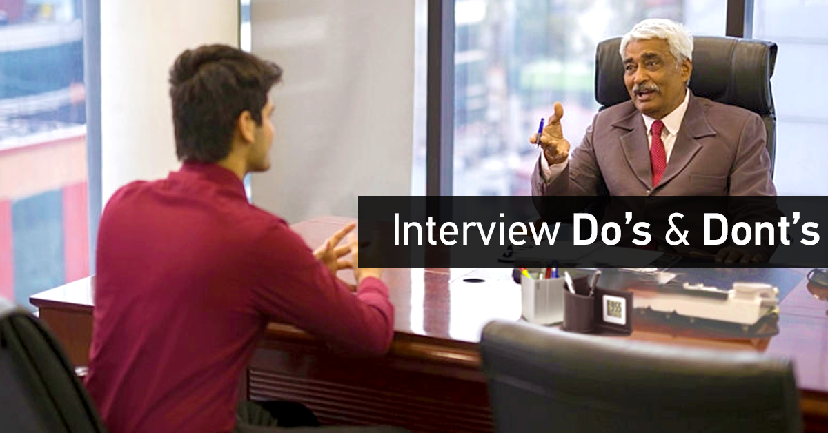 Photo of Interview Body Language Do’s & Don’ts