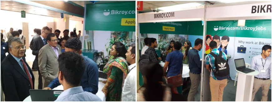 IUB Job Fair, 2018 Bikroy