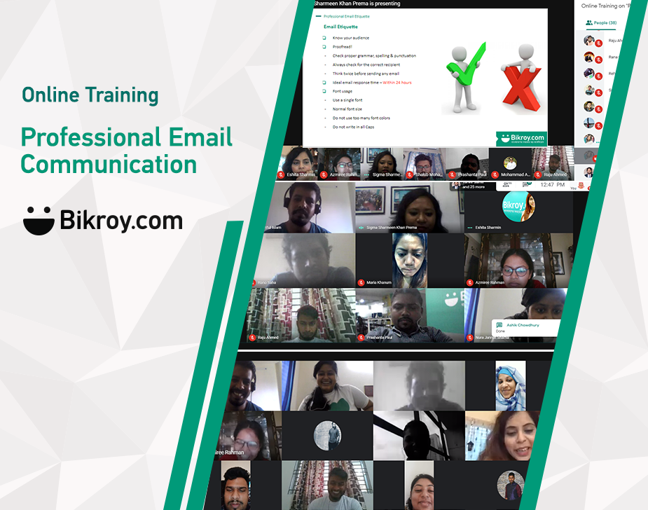 Online Session on Professional Email Communication