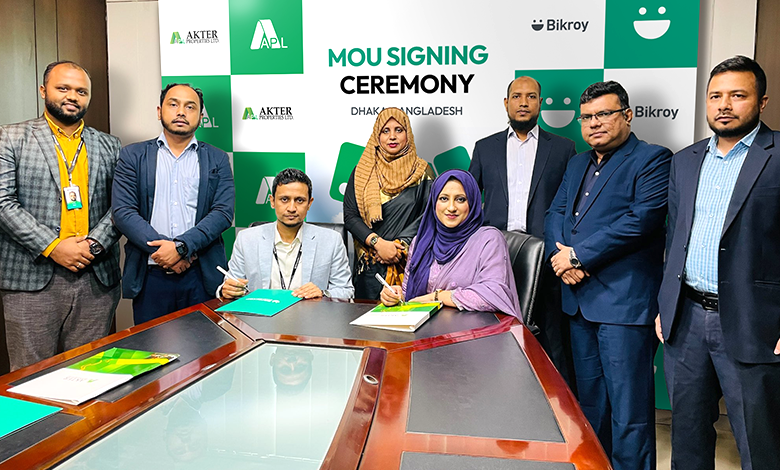 Bikroy and Akter Properties Ltd. Signed a Memorandum of Understanding