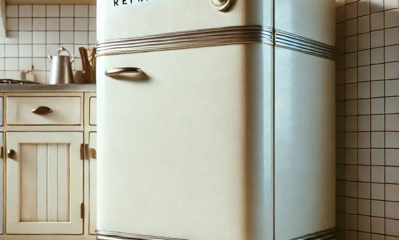 old refrigerator