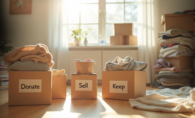 how to declutter home