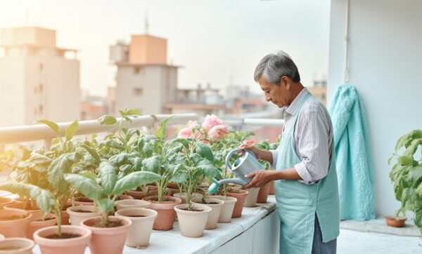 grow vegetables at home
