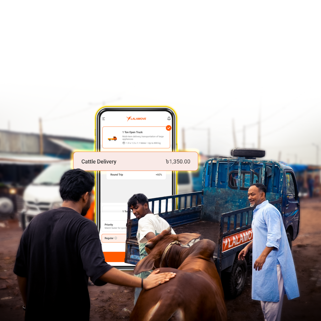 Lalamove cattle delivery 2025