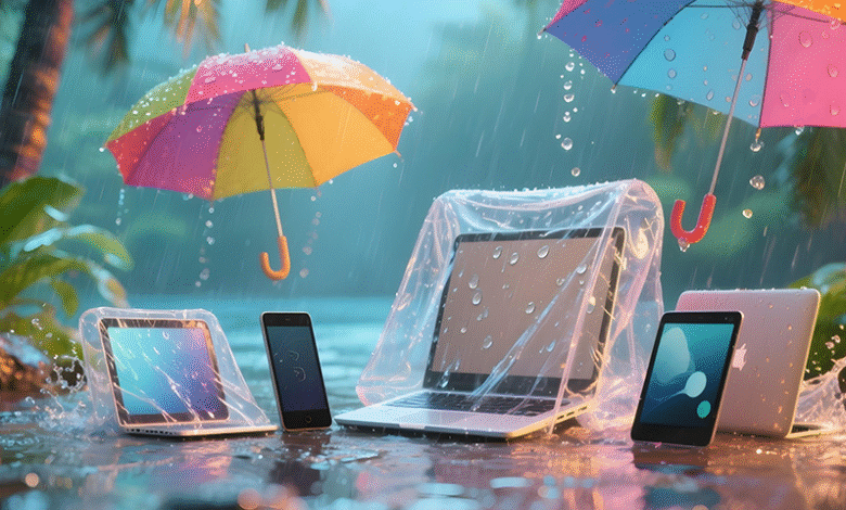 gadget safety during monsoon