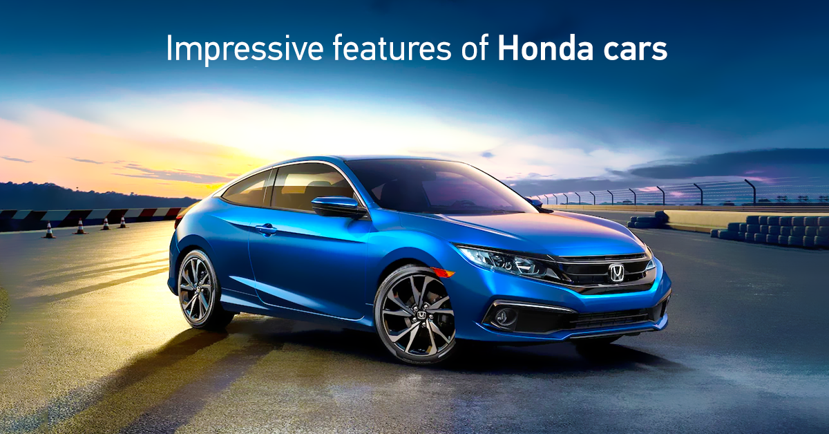 Impressive features of Honda cars
