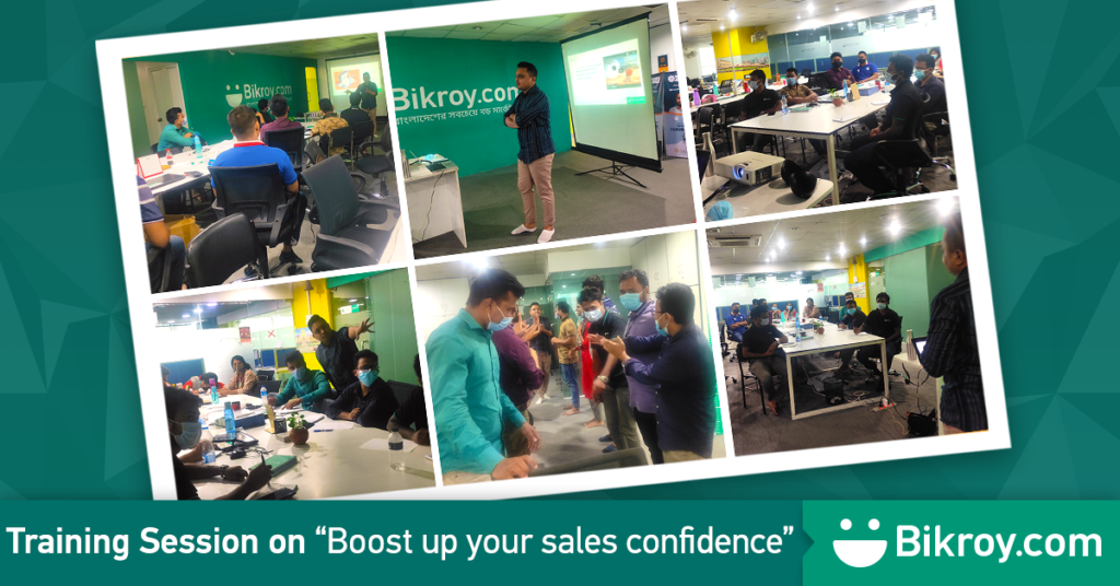 Training session on "Boost up your sales confidence"