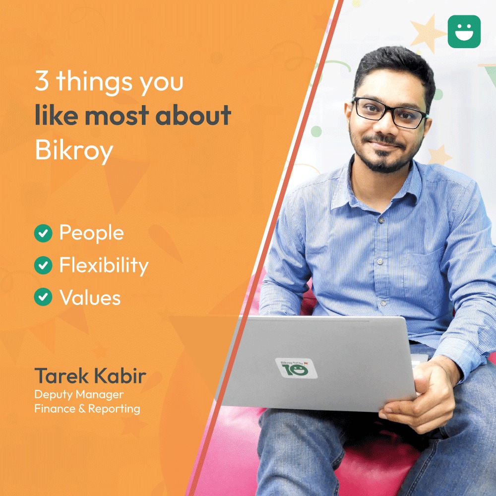 3 things you like about bikroy