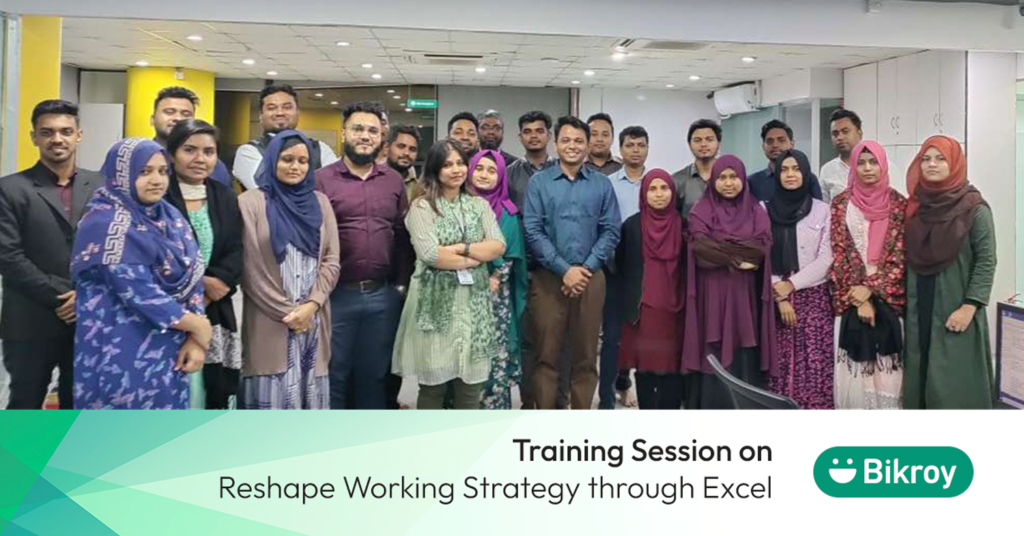 training on reshape working strategy through excel